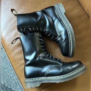 1490 Smooth Leather Mid Calf Boots